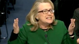 Hillary Clinton at senate hearing